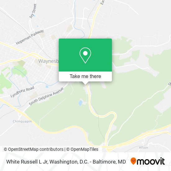 White Russell L Jr map