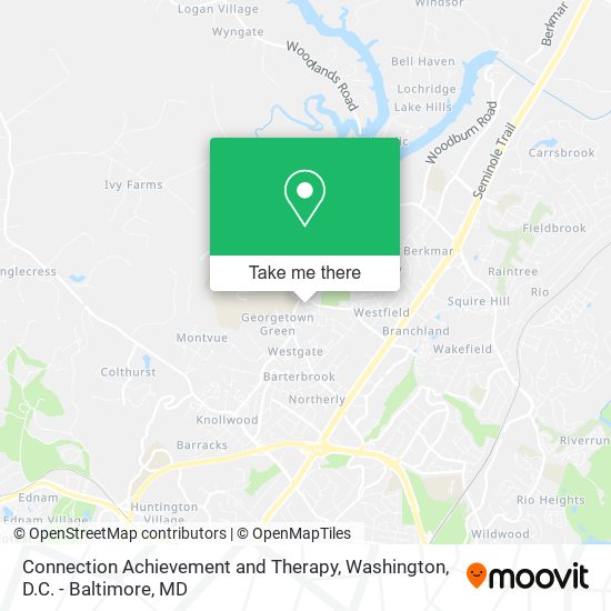 Connection Achievement and Therapy map