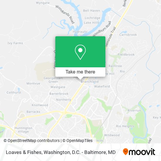 Loaves & Fishes map