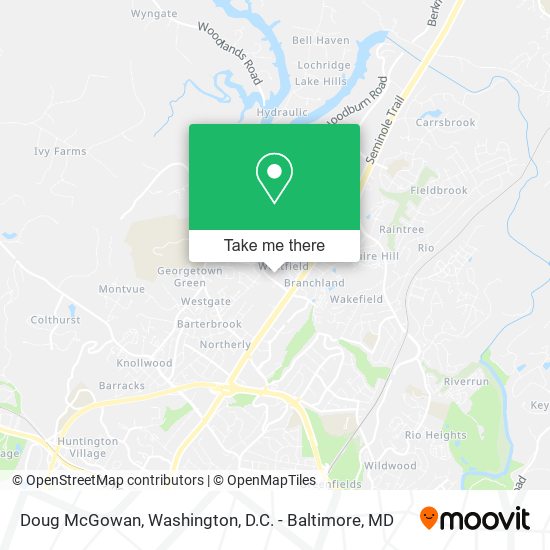Doug McGowan map