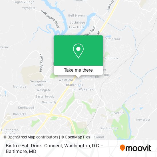 Mapa de Bistro -Eat. Drink. Connect