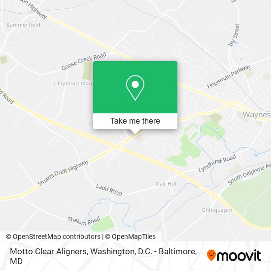 Motto Clear Aligners map