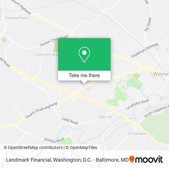 Lendmark Financial map