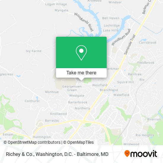 Richey & Co. map