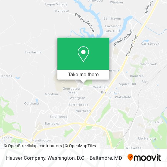 Hauser Company map