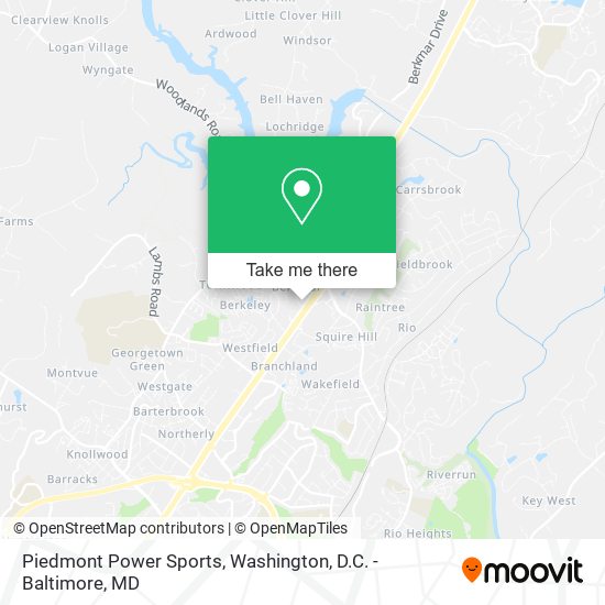 Mapa de Piedmont Power Sports