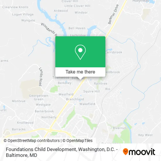 Mapa de Foundations Child Development