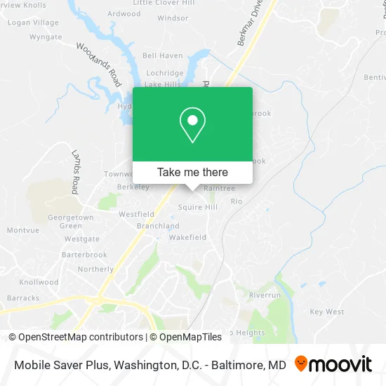 Mobile Saver Plus map
