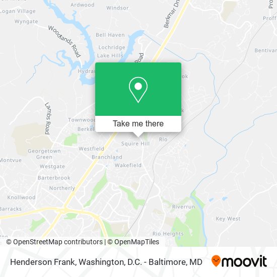 Henderson Frank map