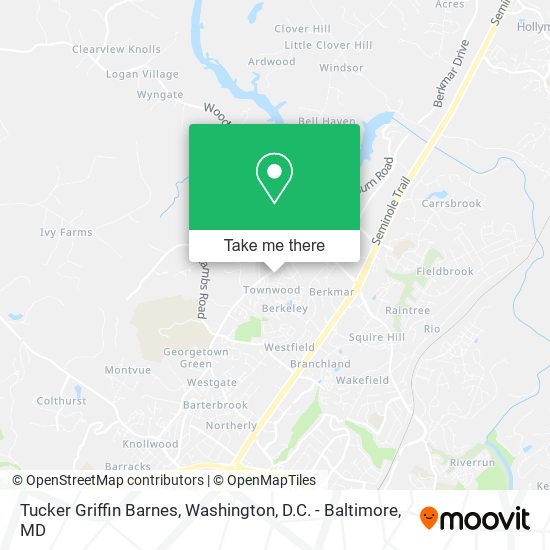 Tucker Griffin Barnes map