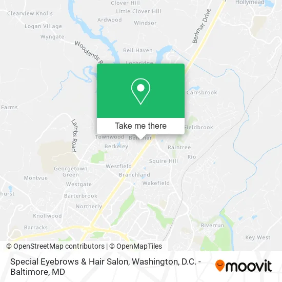 Mapa de Special Eyebrows & Hair Salon
