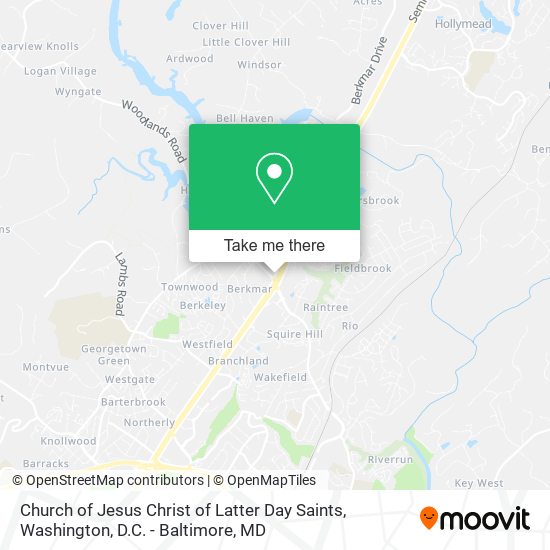 Church of Jesus Christ of Latter Day Saints map