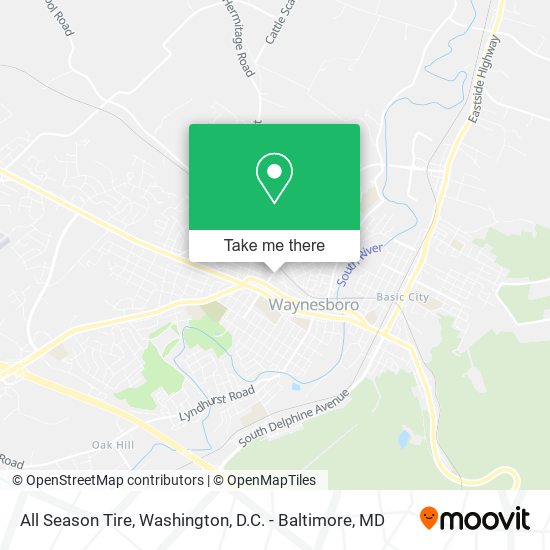 Mapa de All Season Tire