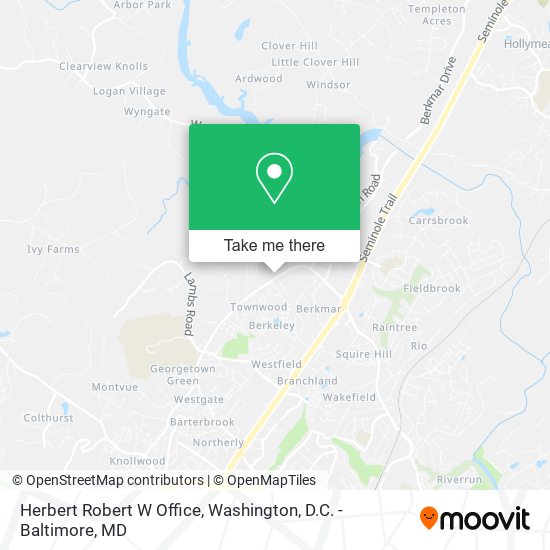 Herbert Robert W Office map