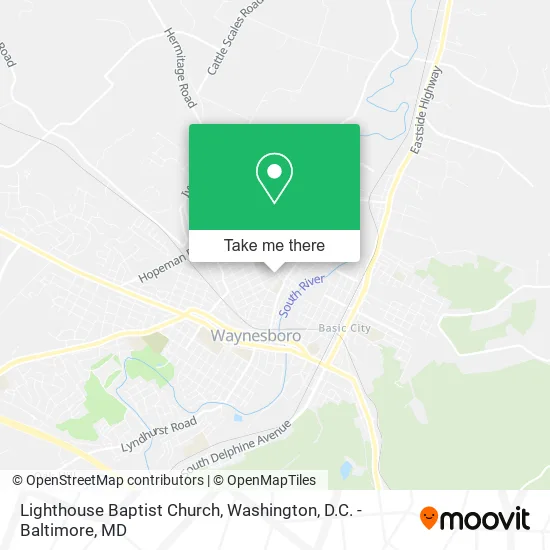 Lighthouse Baptist Church map