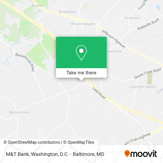 M&T Bank map
