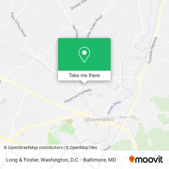 Mapa de Long & Foster
