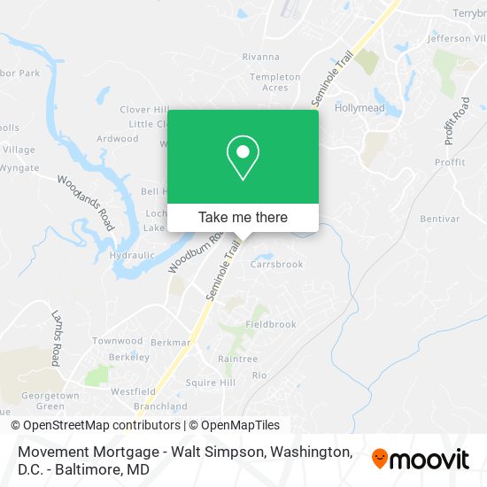 Movement Mortgage - Walt Simpson map