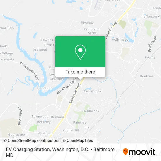 EV Charging Station map