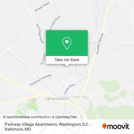 Parkway Village Apartments map