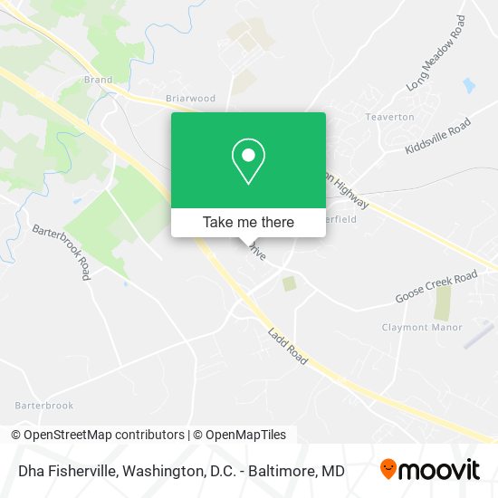 Dha Fisherville map