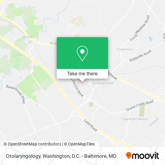 Otolaryngology map