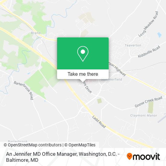Mapa de An Jennifer MD Office Manager