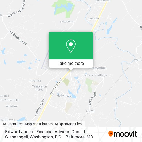 Edward Jones - Financial Advisor: Donald Giannangeli map