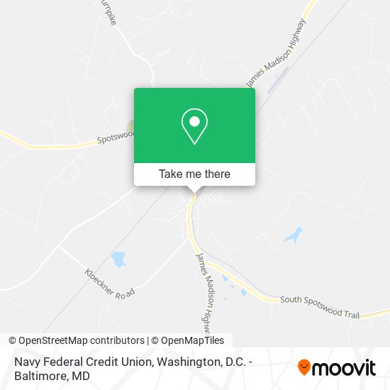 Navy Federal Credit Union map