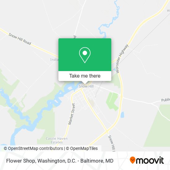 Mapa de Flower Shop