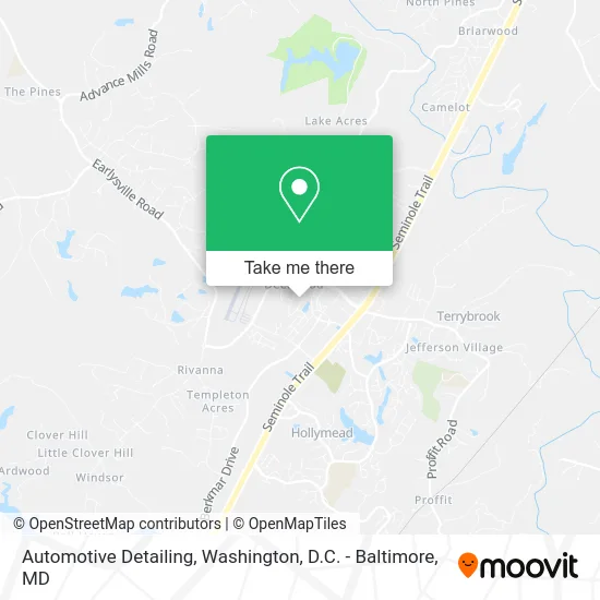 Automotive Detailing map