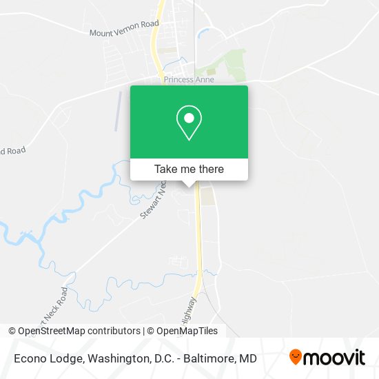 Econo Lodge map