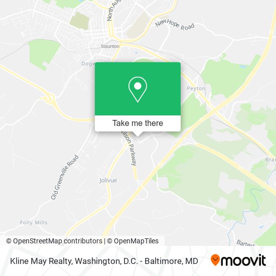 Kline May Realty map