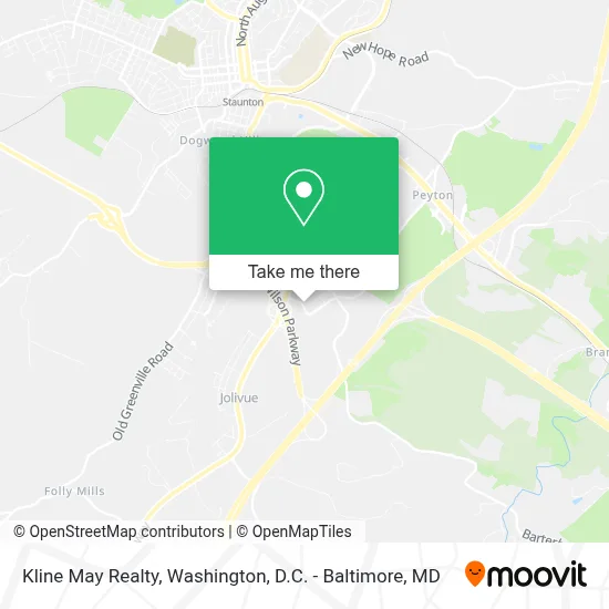 Kline May Realty map