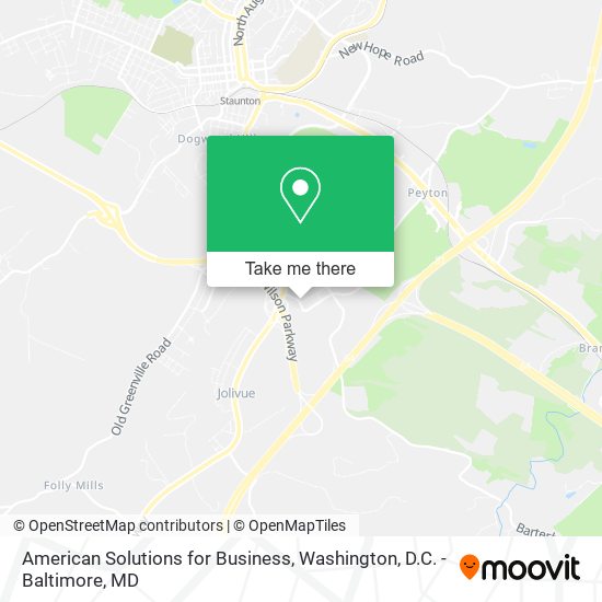 American Solutions for Business map