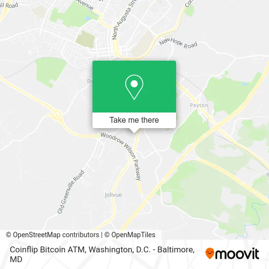 Coinflip Bitcoin ATM map