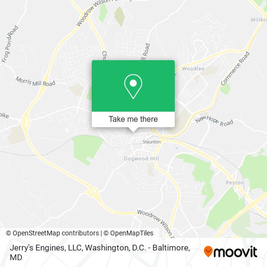 Mapa de Jerry's Engines, LLC