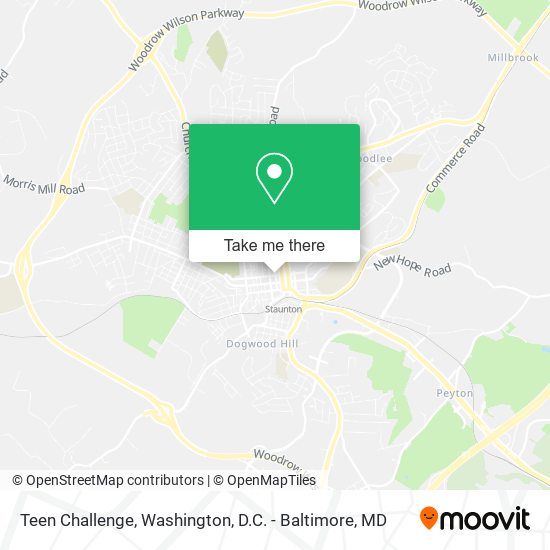Mapa de Teen Challenge