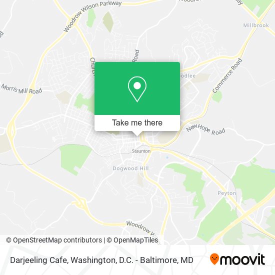 Darjeeling Cafe map