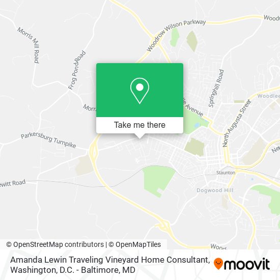 Amanda Lewin Traveling Vineyard Home Consultant map