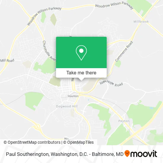 Paul Southerington map