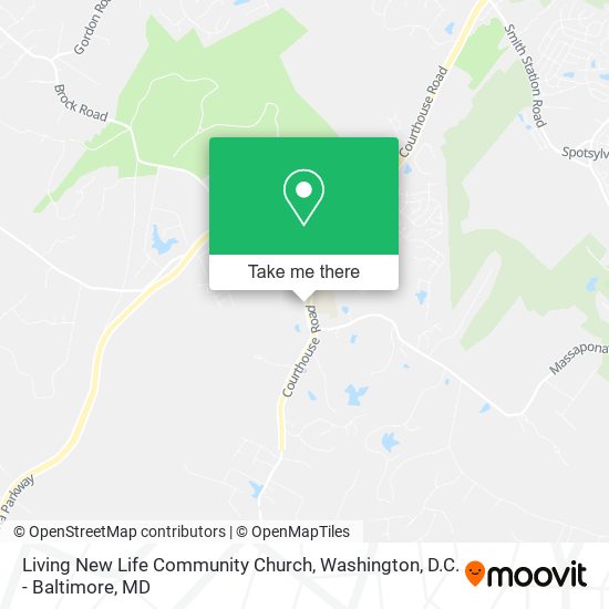 Living New Life Community Church map