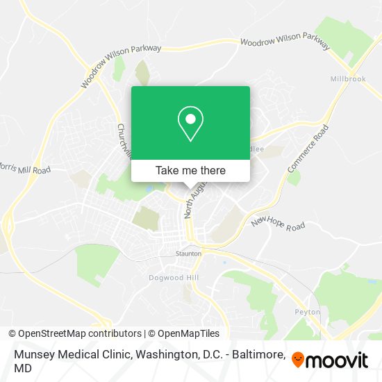 Munsey Medical Clinic map