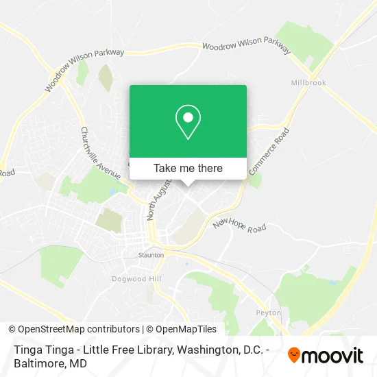Tinga Tinga - Little Free Library map