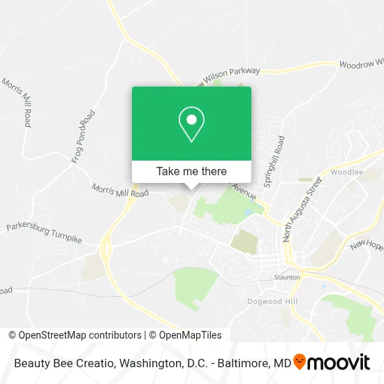 Beauty Bee Creatio map