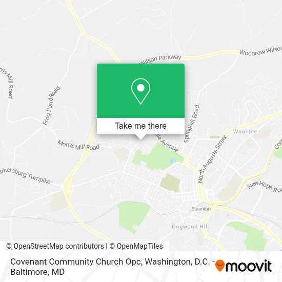 Covenant Community Church Opc map