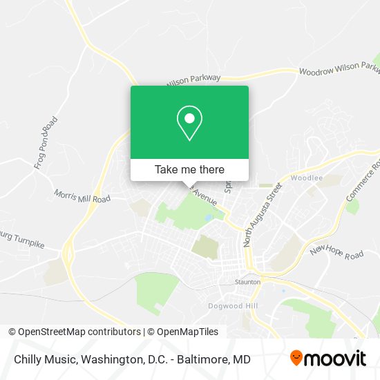 Chilly Music map