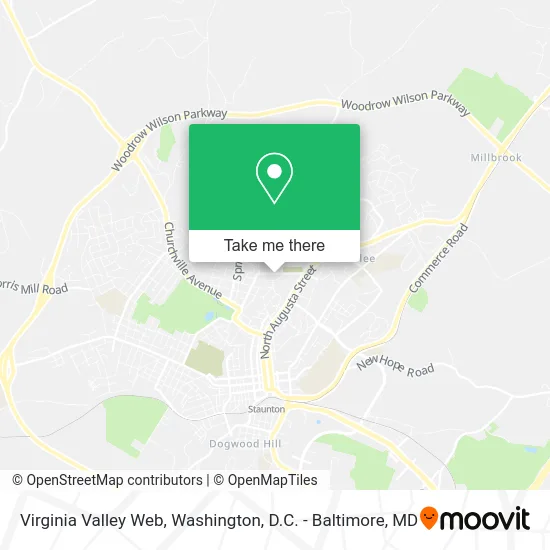 Virginia Valley Web map