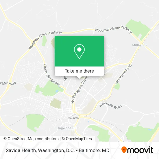 Savida Health map