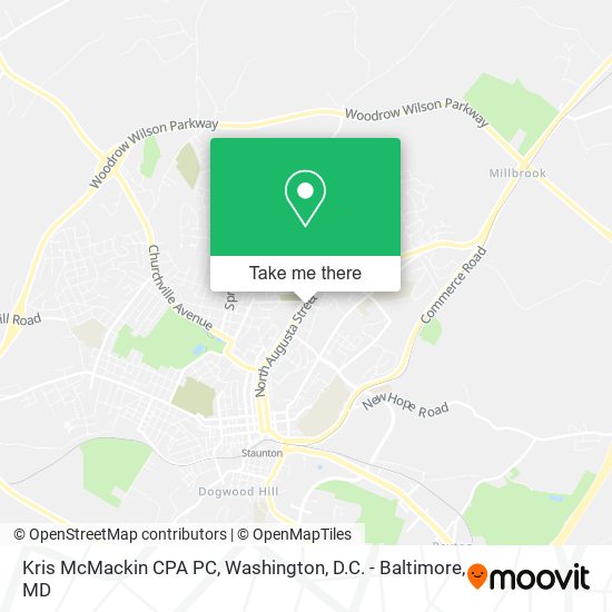 Kris McMackin CPA PC map